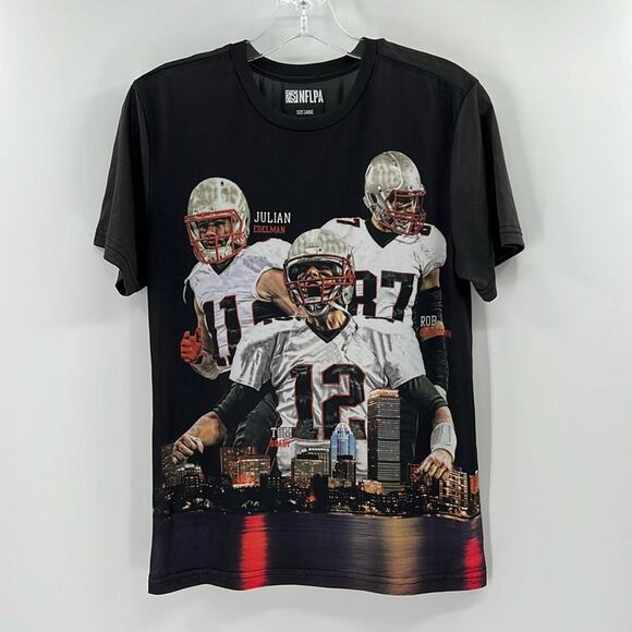 NFL Other - NFLPA Youth T-Shirt - Brady, Gronkowski, and Edelman - Large